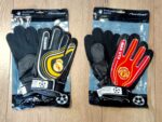 Перчатки вратарские детские с символикой футбольных клубов, размер М , цвета в ассортименте