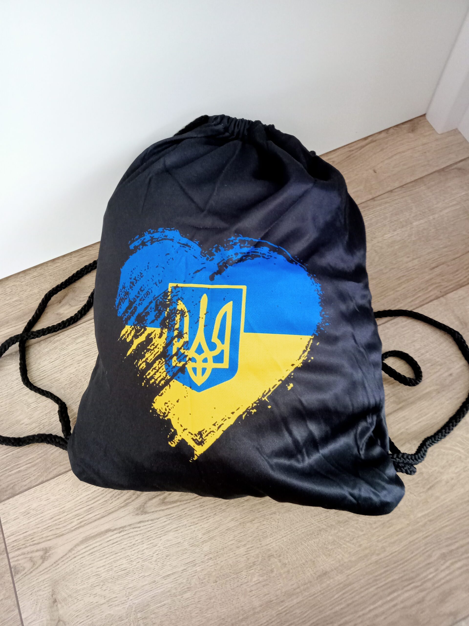 Рюкзак-мішок для форми та взуття AC MILAN, колір - чорний-білий