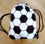 Рюкзак-мешок для формы и обуви AC MILAN, цвет - черный-белый