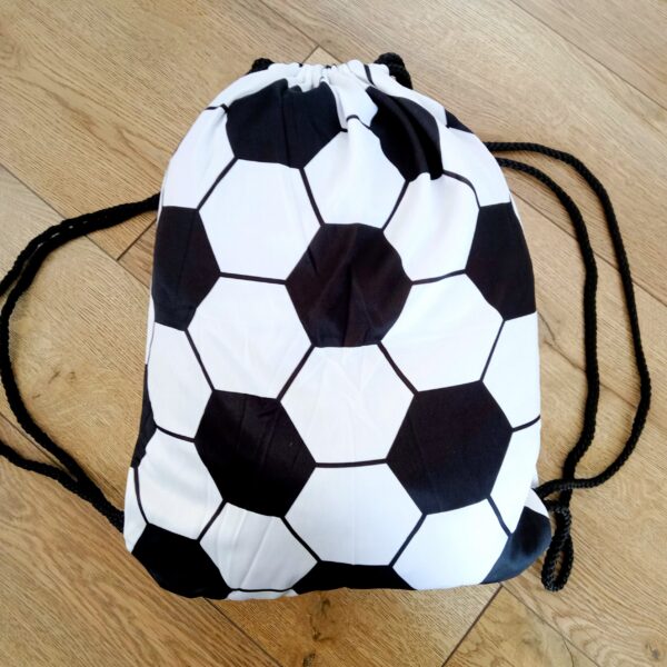 Рюкзак-мешок для формы и обуви AC MILAN, цвет - черный-белый