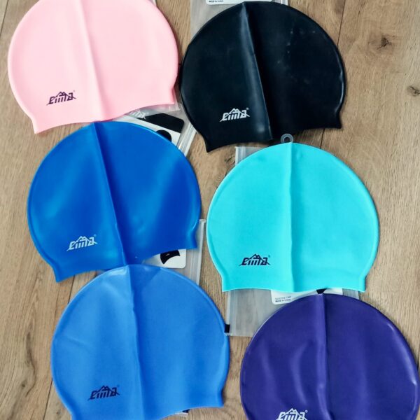 Шапочка для плавания CIMA силиконовая для детей и подростков (волос короткий)