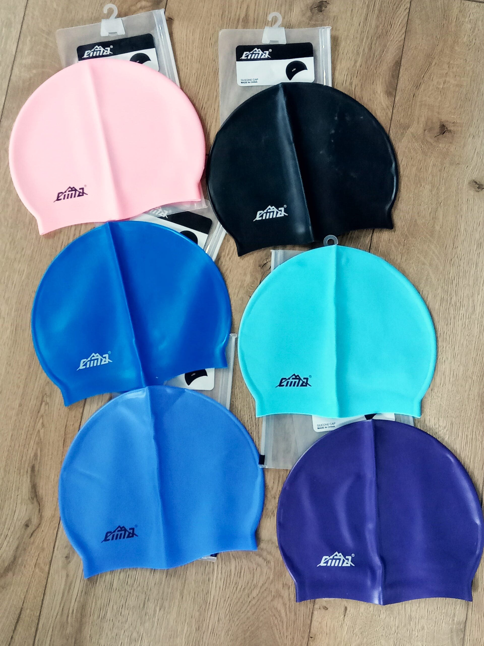 IMG20241010115726 Шапочка для плавання CIMA силіконова для дітей та підлітків (волосся коротке)