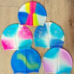 Шапочка для плавания силиконовая "Узор", цвета в ассортименте