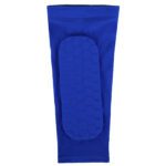 Гетры-щитки футбольные (2 в 1) синие, защита голени, размер M