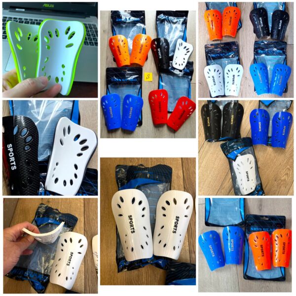 Щитки футбольні дитячі, розмір М, кольори в асортименті