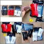 Щитки футбольные детские, размер М, цвета в ассортименте