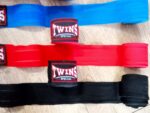 Бинты боксерские TWINS, 5метров, хлопок с эластаном, цвет в ассортименте