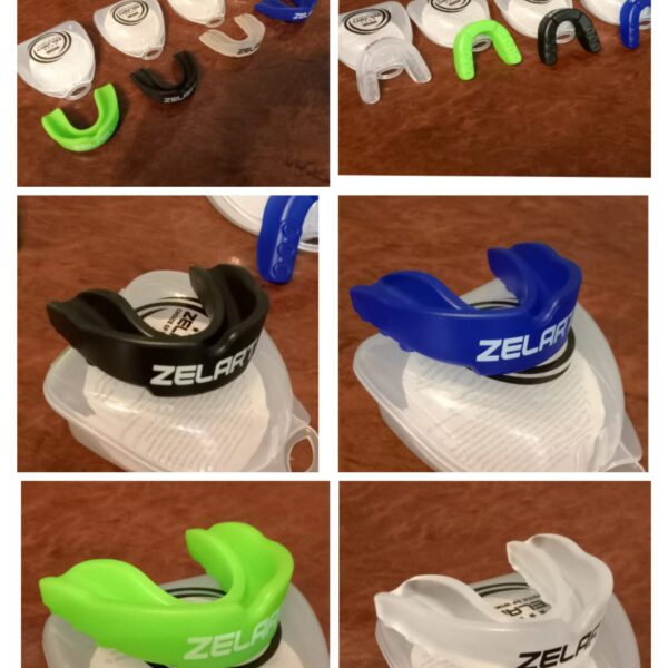 Капа боксерська однощелепна Zelart (доросла) розмір L, кольори в асортименті<span> - </span>Прозорий