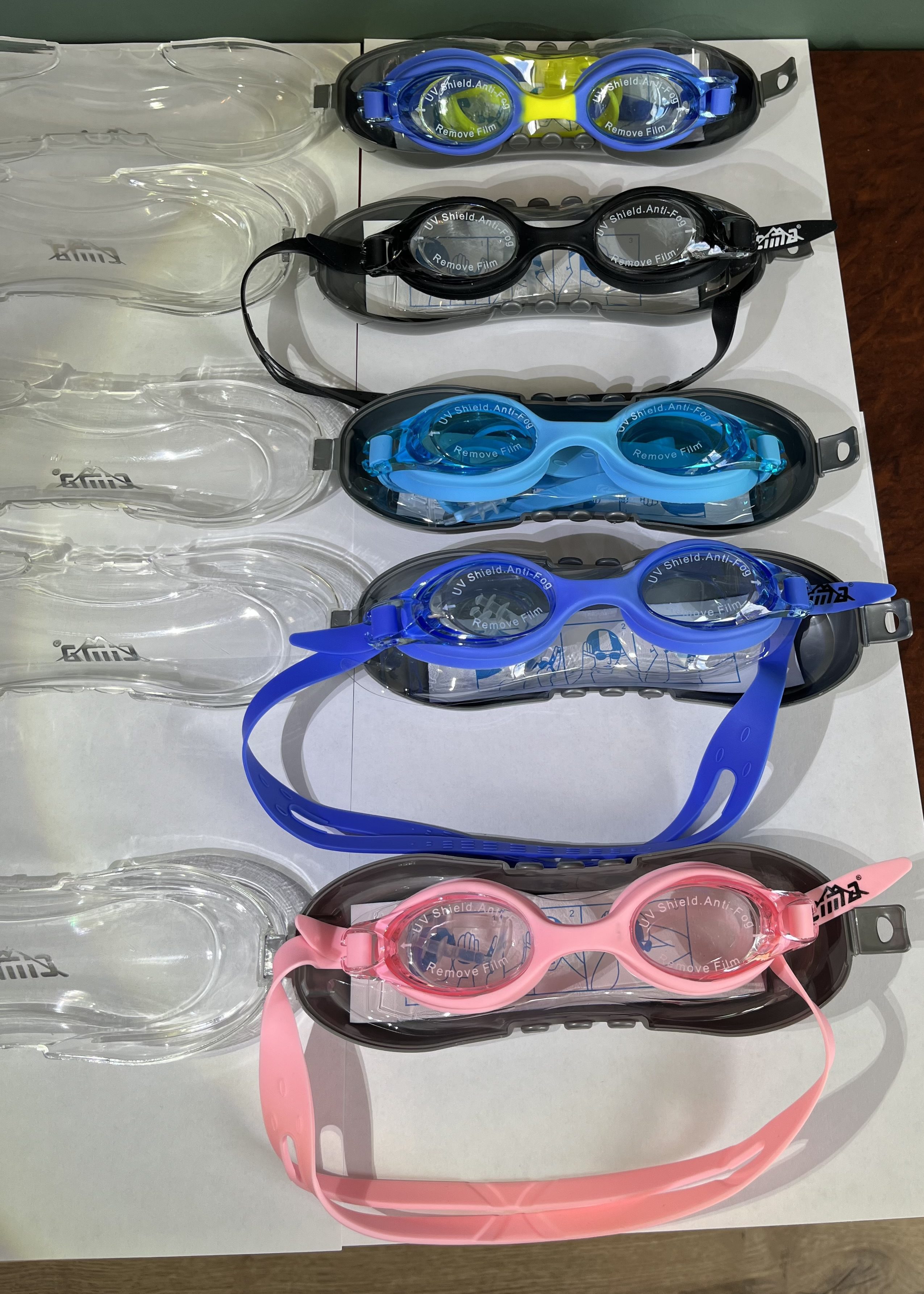 Окуляри для плавання дорослі CIMA, кольори в асортименті