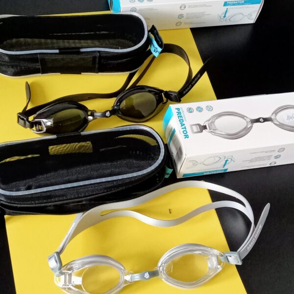 Окуляри для плавання дорослі MadWave PREDATOR, кольори в асортименті