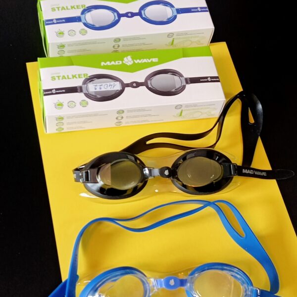 Очки для плавания юниорские MadWave STALKER JUNIOR, цвета в ассортименте