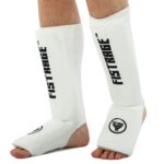 Защита голени и стопы FISTRAGE, размеры XS-XL, цвет - белый
