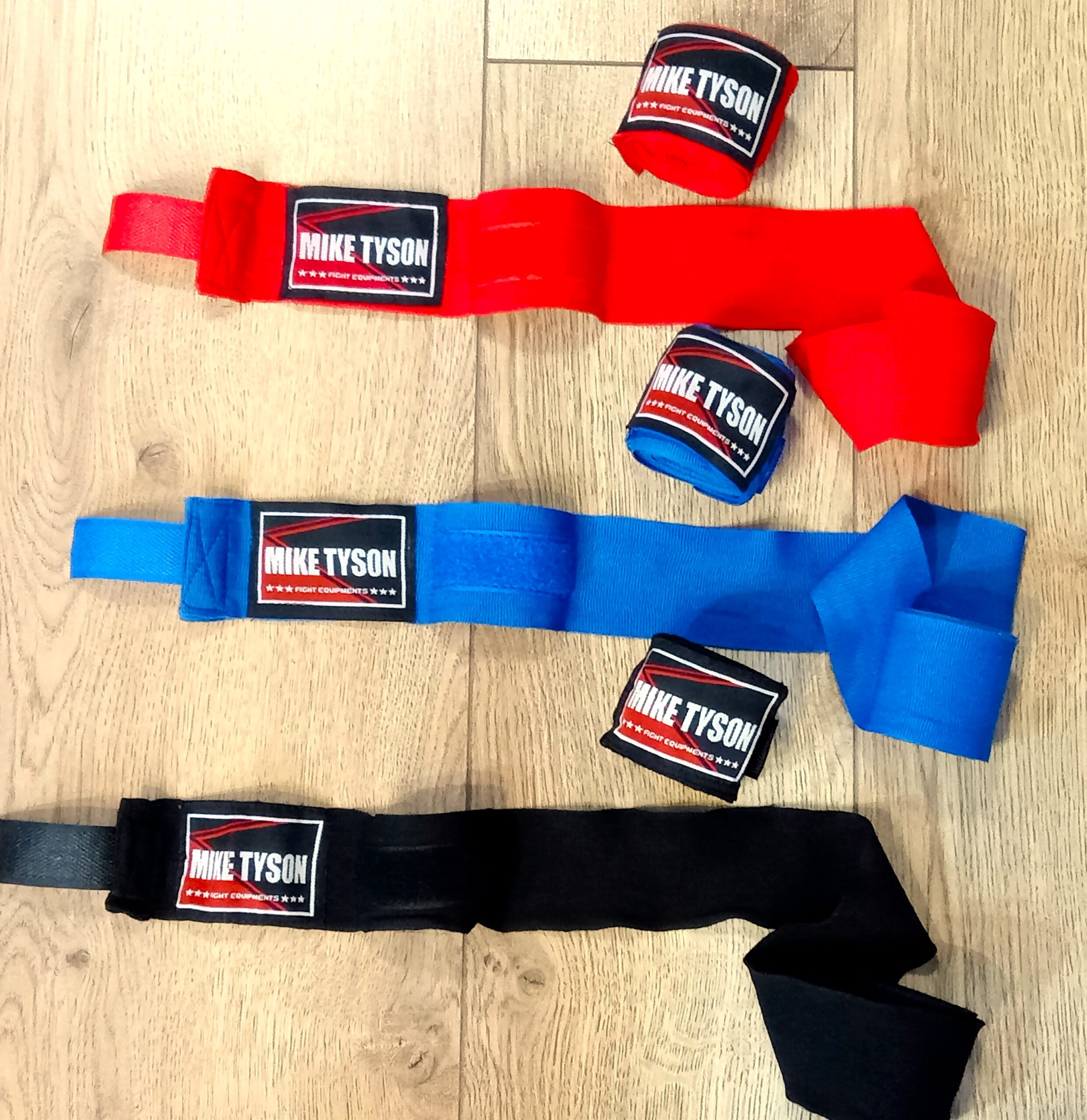 IMG20250122145449 Бінти боксерські бавовна з еластаном MIKE TYSON, довжина - 3метри, кольори в асортименті
