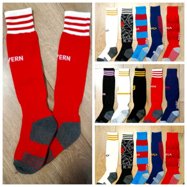 Гетры детские с символикой футбольного клуба SPOINT INTER MIAMI AWAY 2024, размер 32-39, цвет - черный