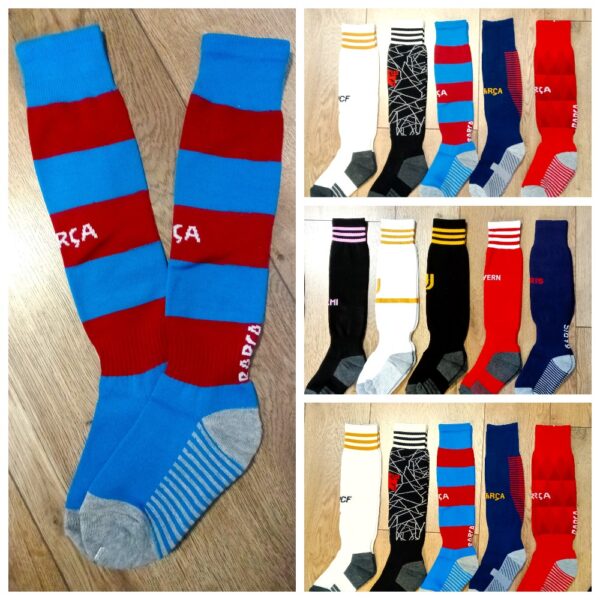 Гетри дитячі із символікою футбольного клубу SPOINT INTER MIAMI AWAY 2024, розмір 32-39, колір - чорний