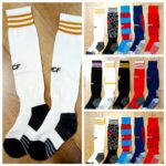 Гетры детские с символикой футбольного клуба SPOINT INTER MIAMI AWAY 2024, размер 32-39, цвет - черный