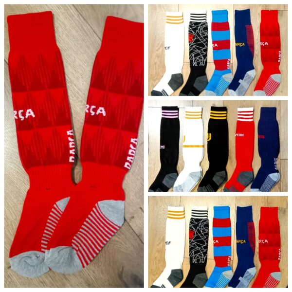 Гетри дитячі із символікою футбольного клубу SPOINT INTER MIAMI AWAY 2024, розмір 32-39, колір - чорний