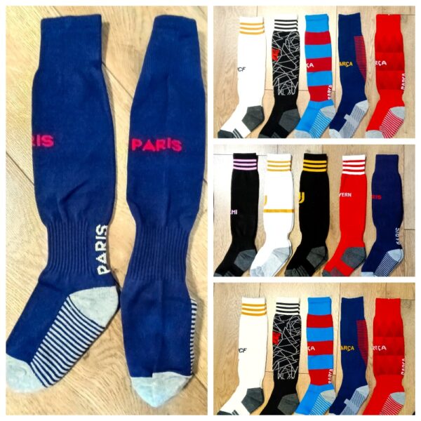 Гетры детские с символикой футбольного клуба SPOINT INTER MIAMI AWAY 2024, размер 32-39, цвет - черный