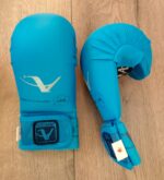 Накладки (рукавички) для карате Arawaza, розмір S-L, колір - синій