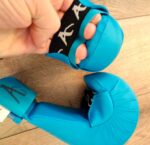 Накладки (рукавички) для карате Arawaza, розмір S-L, колір - синій