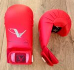 Накладки (рукавички) для карате Arawaza, розмір S-L, колір - синій