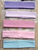 Повязка на голову лёгкая эластичная (материал - тактель), цвета в ассортименте