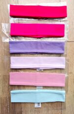 Повязка на голову лёгкая эластичная (материал - тактель), цвета в ассортименте