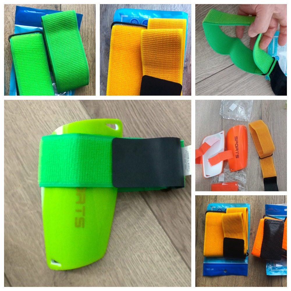 Гумки-липучки ШИРОКІ, тримачі футбольних щитків (підліткових, дорослих, дитячих), кольори в асортименті