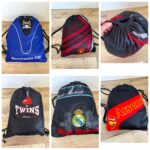 Рюкзак-мешок BARСELONA, цвет - синий-красный