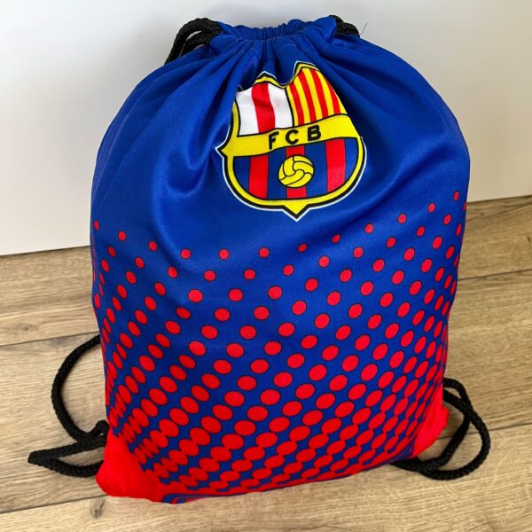Рюкзак-мешок BARСELONA, цвет - синий-красный