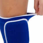 Наколінники дитячі гімнастичні, розмір XS (4-5 років), колір - синій