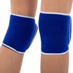 Наколінники дитячі гімнастичні, розмір XS (4-5 років), колір - синій