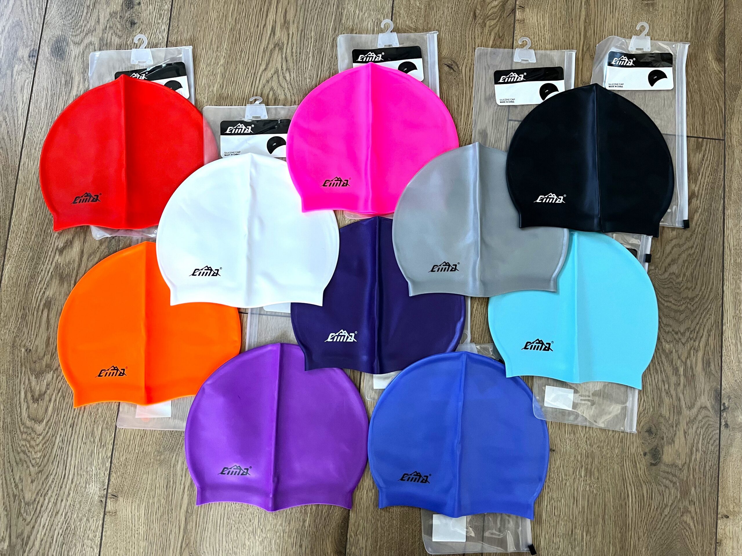Шапочка для плавания силиконовая Cima, цвета в ассортименте