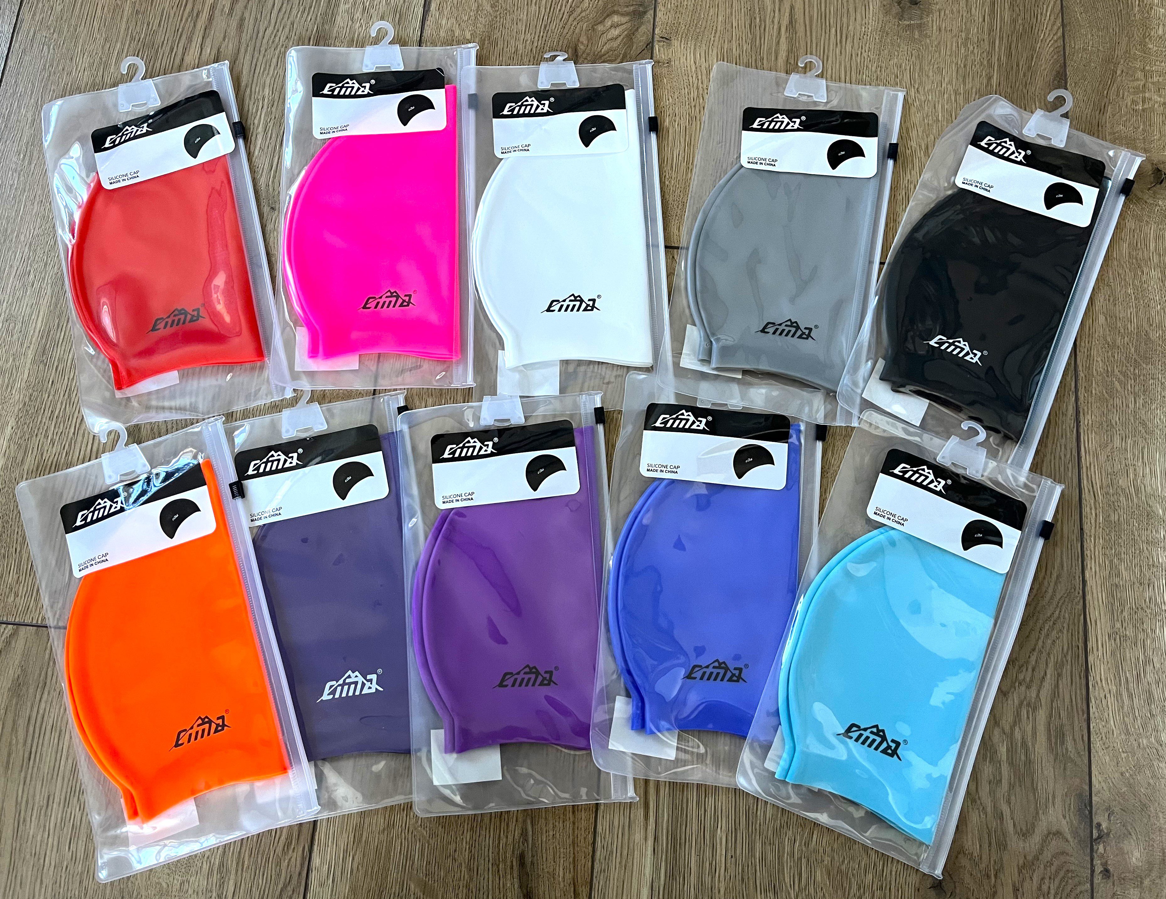 Шапочка для плавання силіконова Cima, кольори в асортименті.