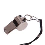 Свисток металлический SP-Sport, серебряный, конус, в индивидуальной упаковке