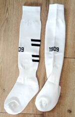 Гетры детские с символикой футбольного клуба  AC MILAN HOME 2025, размер 27-35, цвет черный