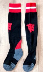 Гетри дитячі із символікою футбольного клубу AC MILAN HOME 2025, розмір 27-35, колір чорний