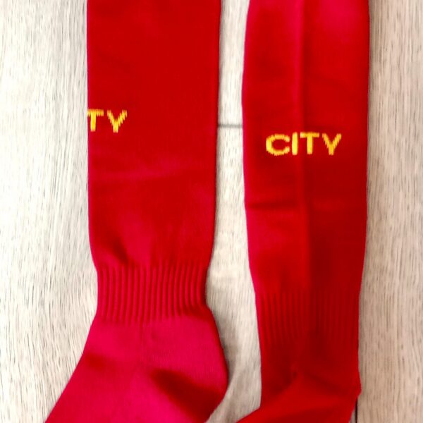 Гетри дитячі із символікою футбольного клубу AC MILAN HOME 2025, розмір 27-35, колір чорний