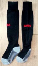 Гетры детские с символикой футбольного клуба  AC MILAN HOME 2025, размер 27-35, цвет черный