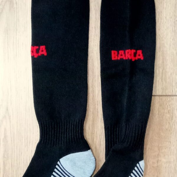 Гетры детские с символикой футбольного клуба AC MILAN HOME 2025, размер 27-35, цвет черный