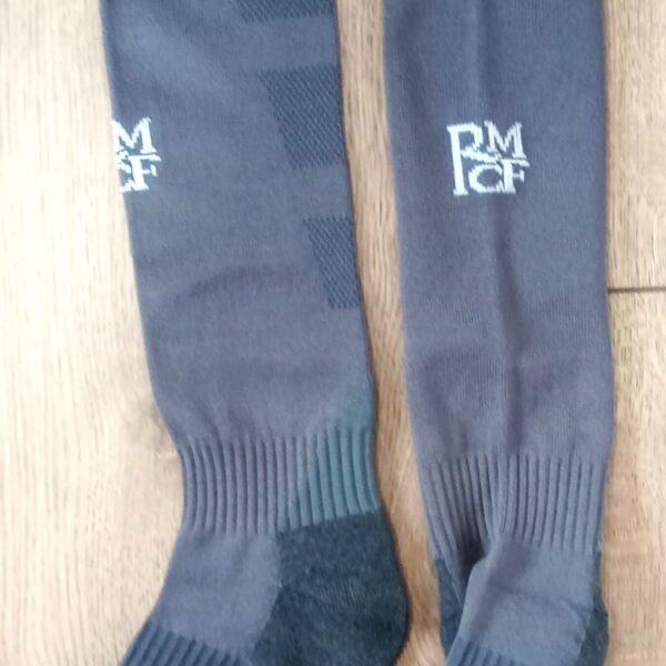 Гетры детские с символикой футбольного клуба  AC MILAN HOME 2025, размер 27-35, цвет черный