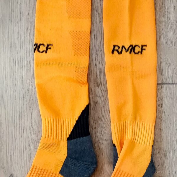 Гетры детские с символикой футбольного клуба  AC MILAN HOME 2025, размер 27-35, цвет черный