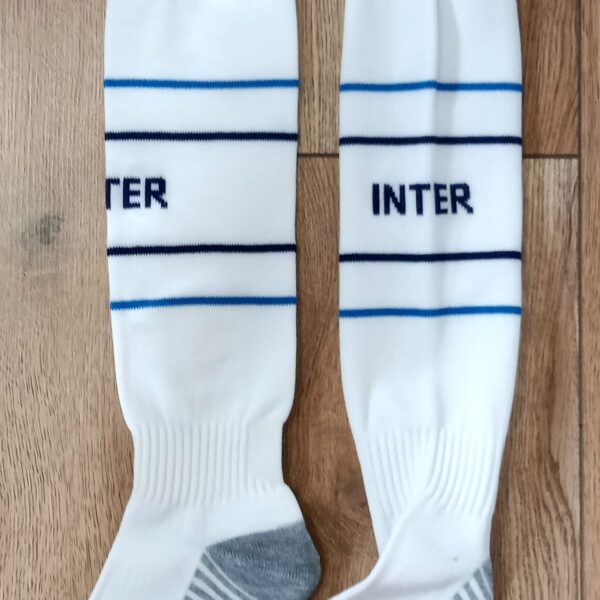 Гетры детские с символикой футбольного клуба AC MILAN HOME 2025, размер 27-35, цвет черный