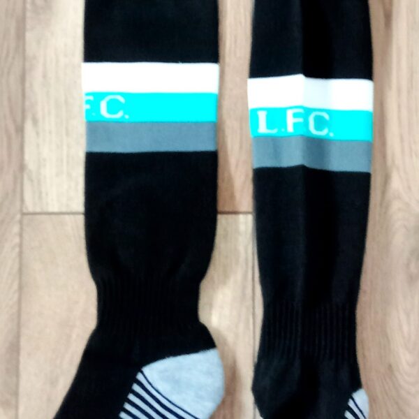 Гетры детские с символикой футбольного клуба  AC MILAN HOME 2025, размер 27-35, цвет черный