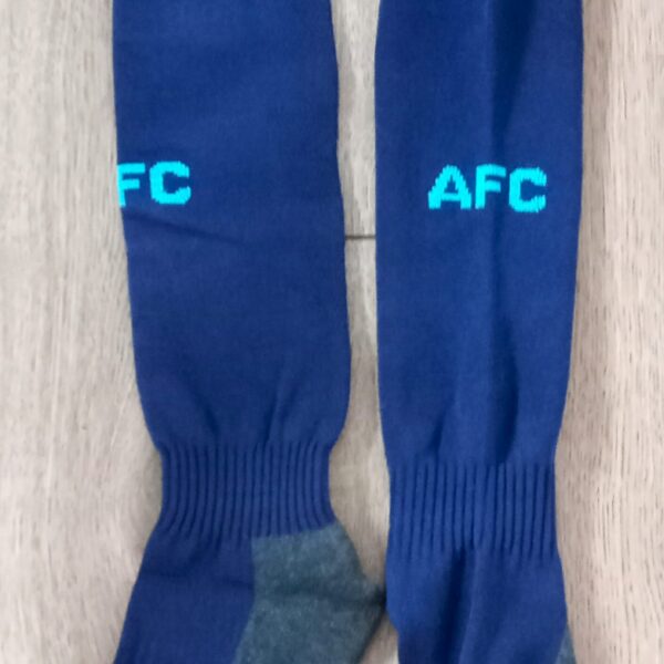 Гетры детские с символикой футбольного клуба AC MILAN HOME 2025, размер 27-35, цвет черный