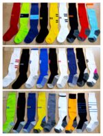 Гетри дитячі із символікою футбольного клубу AC MILAN HOME 2025, розмір 27-35, колір чорний