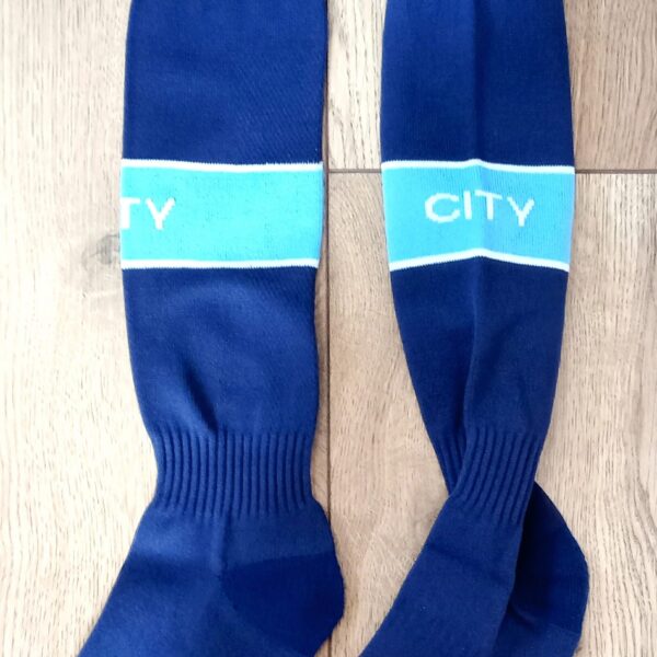 Гетри дитячі із символікою футбольного клубу AC MILAN HOME 2025, розмір 27-35, колір чорний