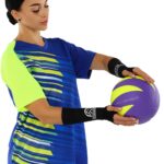 Нарукавники компрессионные волейбольные рукава с накладками для защиты рук (к-т из 2шт), цвет - черный