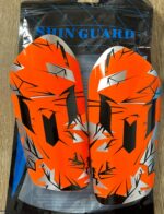 Щитки футбольные SPORTS взрослые, размер L, цвета в ассортименте