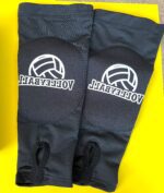 Нарукавники компресійні волейбольні (рукави з накладками для захисту)(к-т із 2шт) чорні